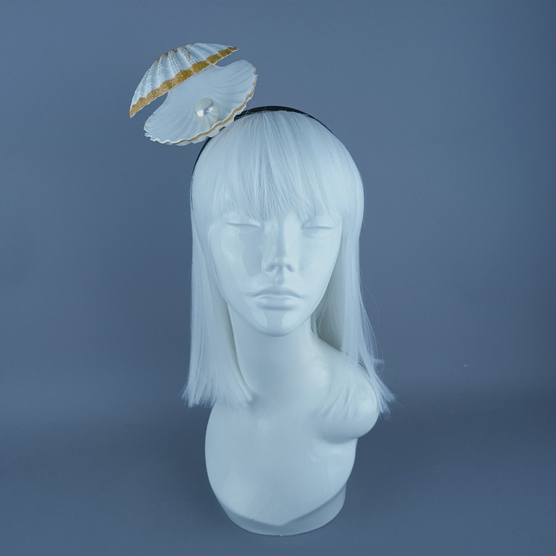 Treasure Oyster & Pearl Headband