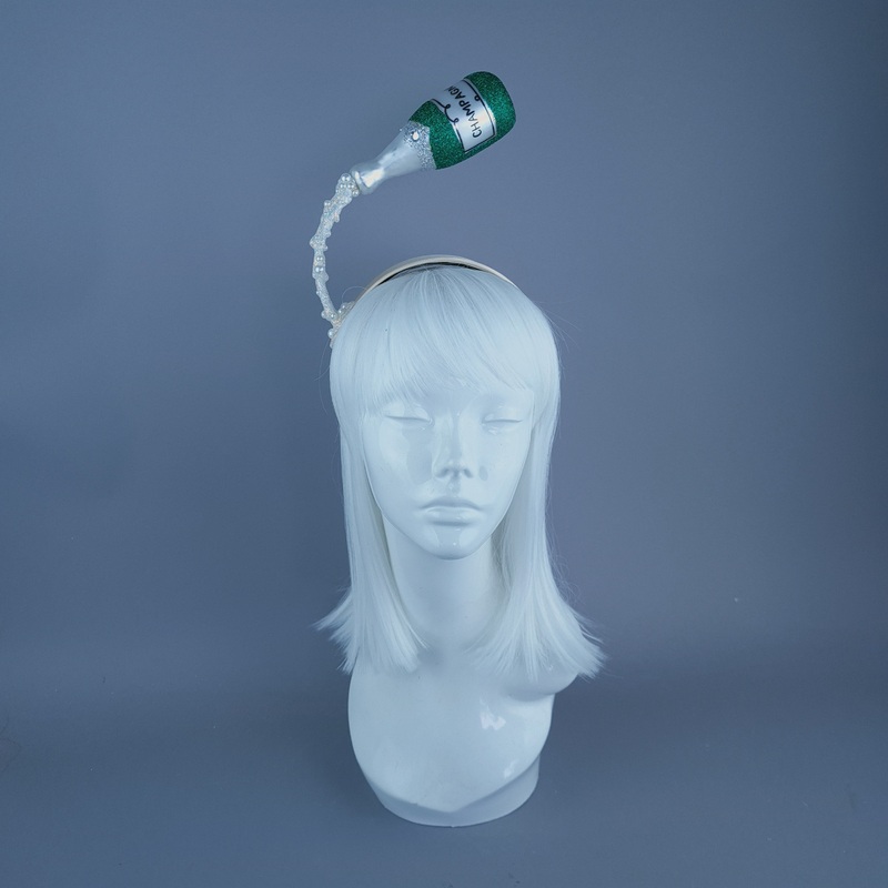 Champers Champagne Headpiece