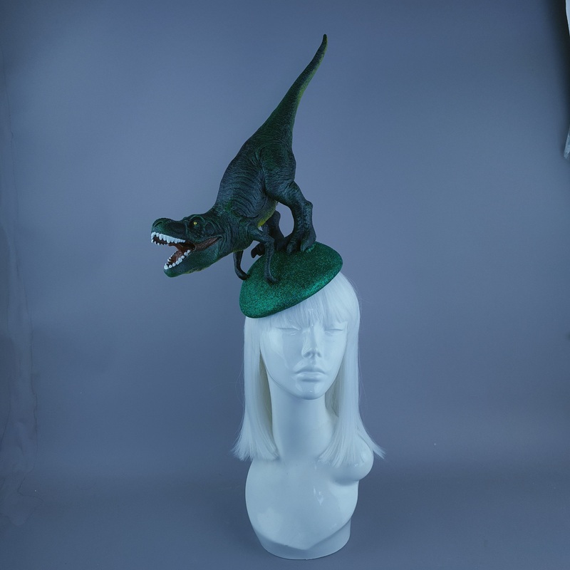 Rexy Dinosaur Tyrannosaurus Rex Fascinator Hat