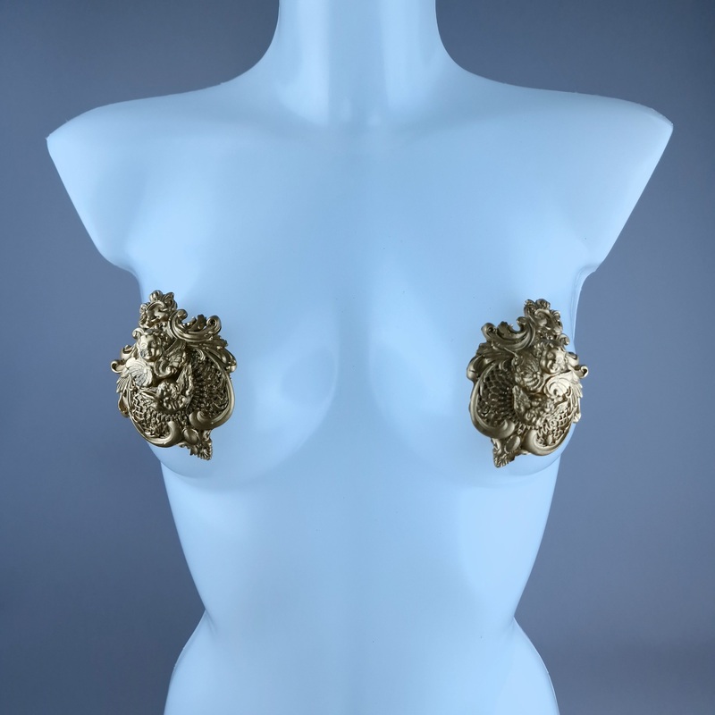 Angeli
 Gold Filigree & Cherub Nipple Pasties