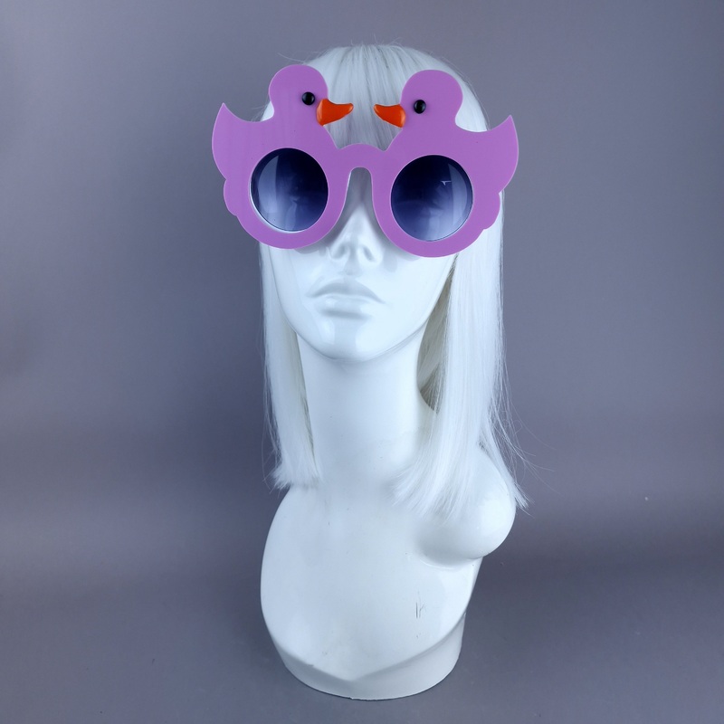 Ey Up Duck Pinky/Purple Duckie Sunglasses