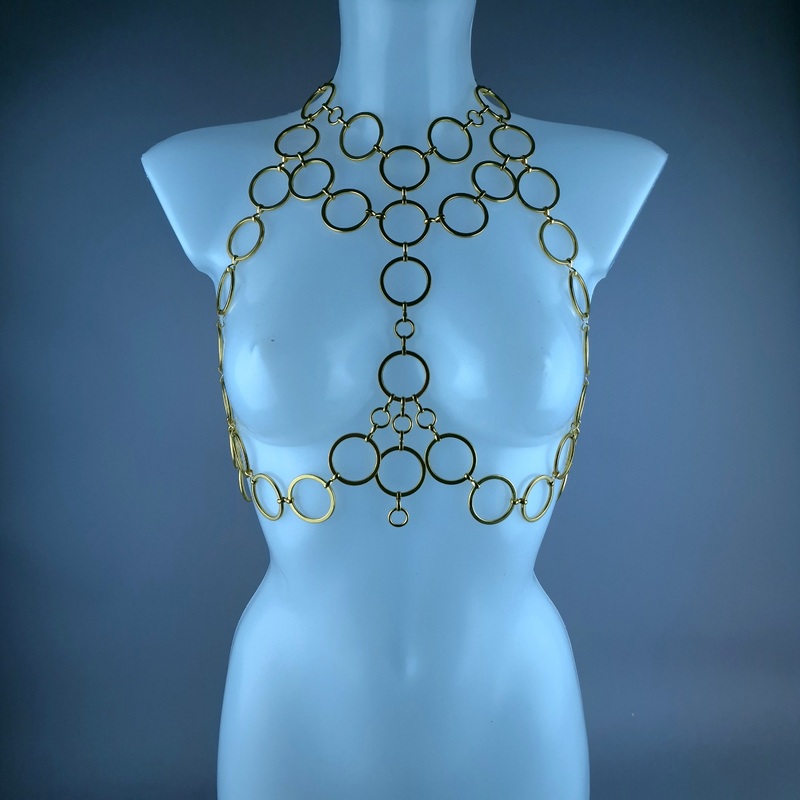 Frazetta Gold Ring Jewellery Harness