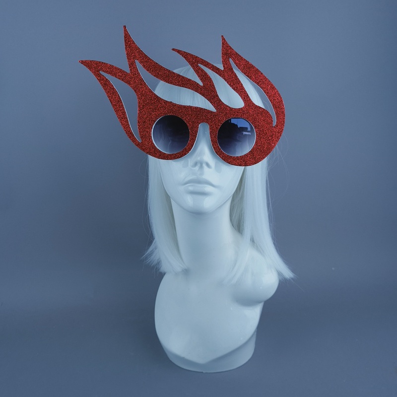 Ignite Red Flame Sunglasses