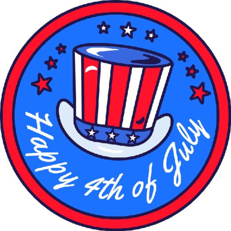 4th of July Hat Round|Default Title