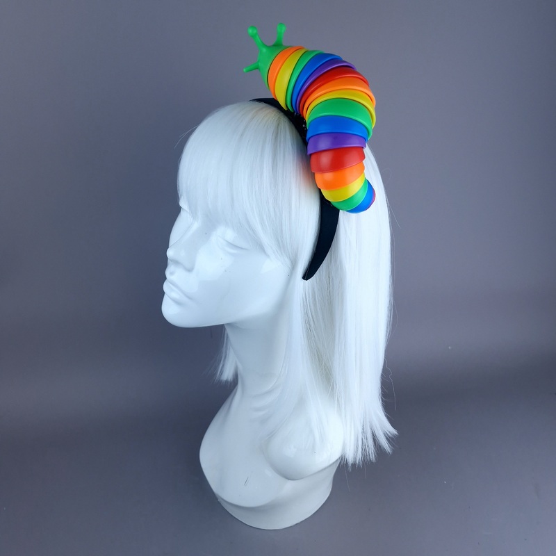 Cutiepie Rainbow Slug Headpiece