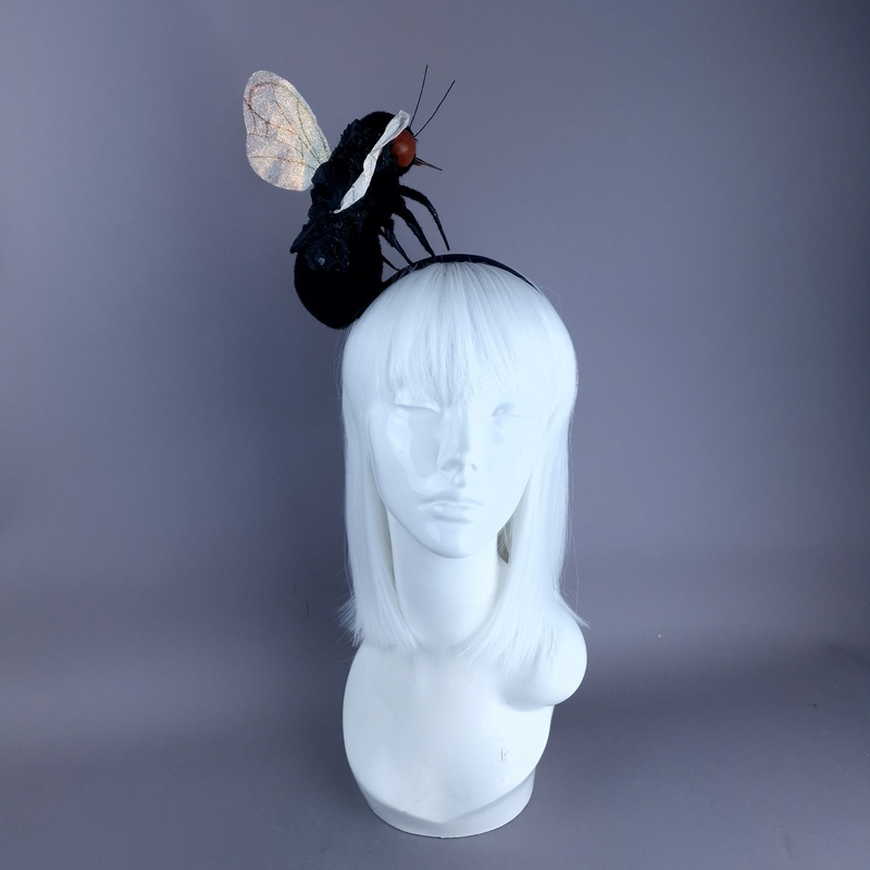 Zagnut Giant Filigree Fly Headdress