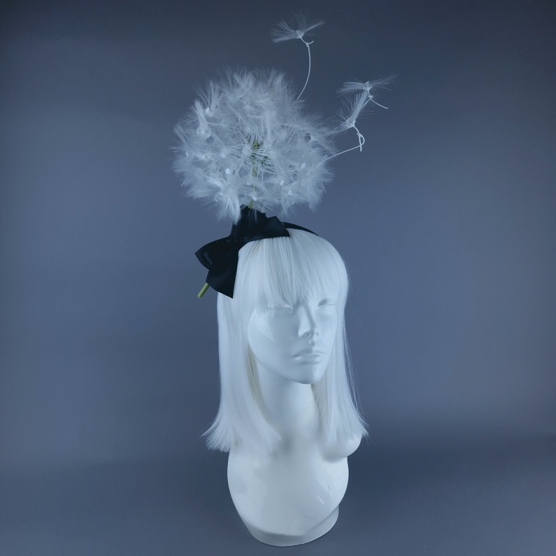 Breeze Dandelion & Bow Headpiece