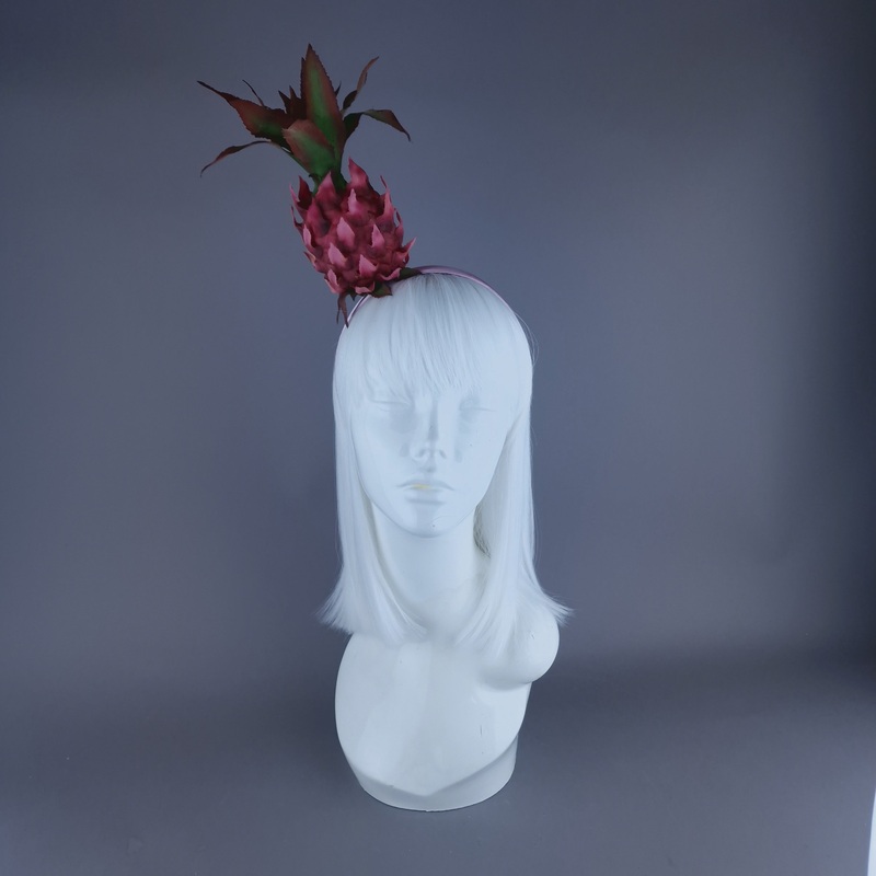 Anona Pink Pineapple Headdress