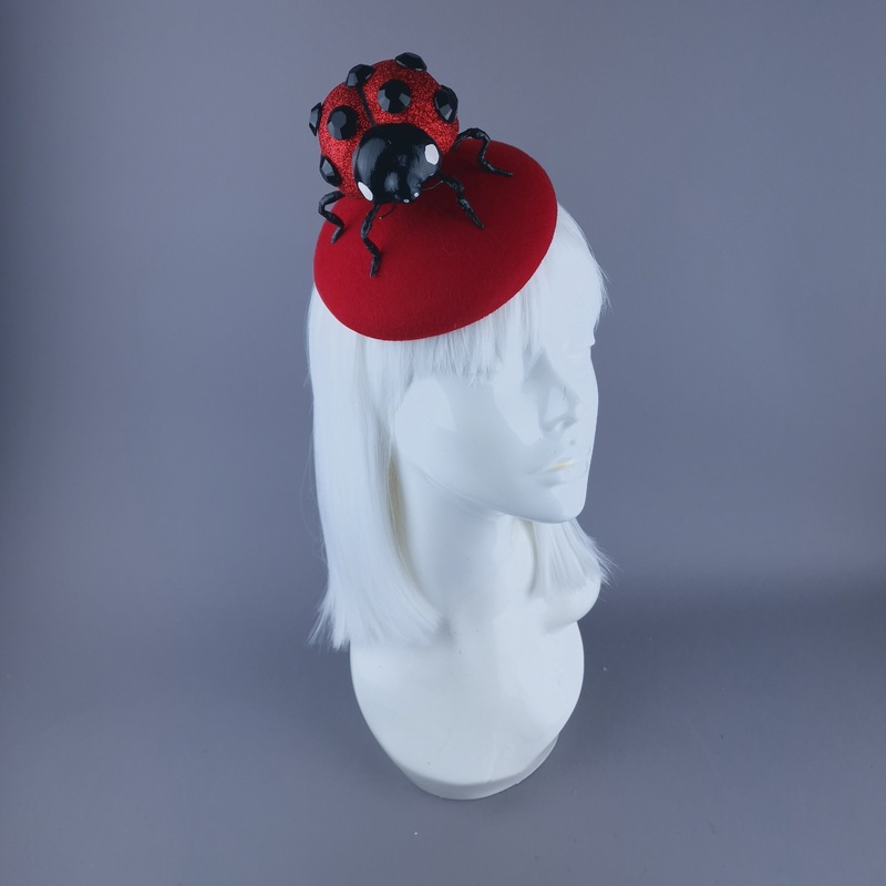 Lady Giant Ladybird Fascinator Hat