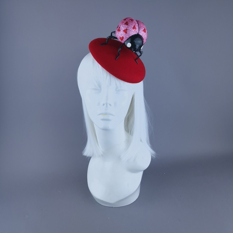 Luvbug Giant Ladybird Fascinator Hat