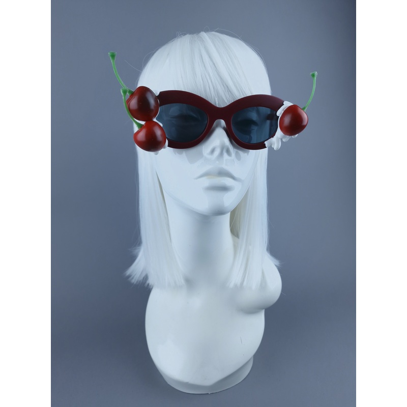 SAMPLE! Red Frosting Icing Cherry Sunglasses