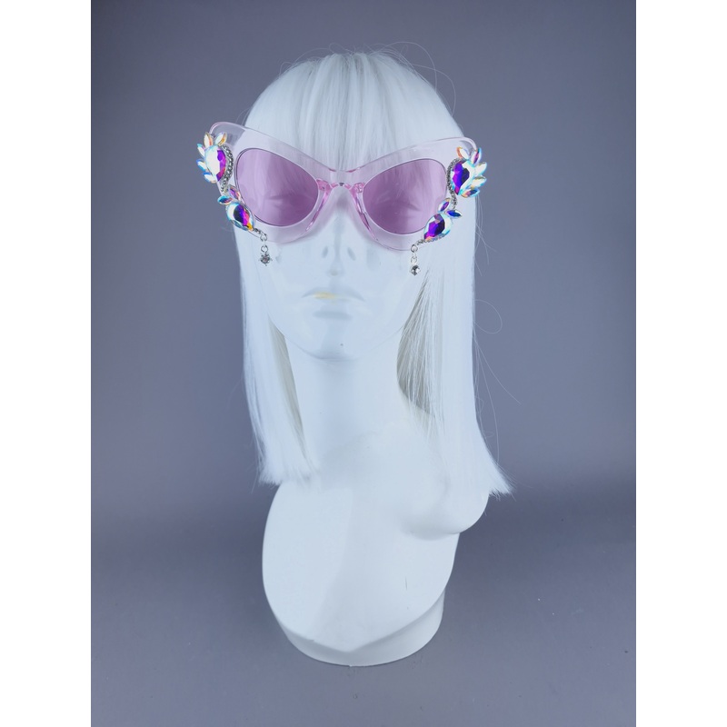 Shine Jewel Cateye Sunglasses