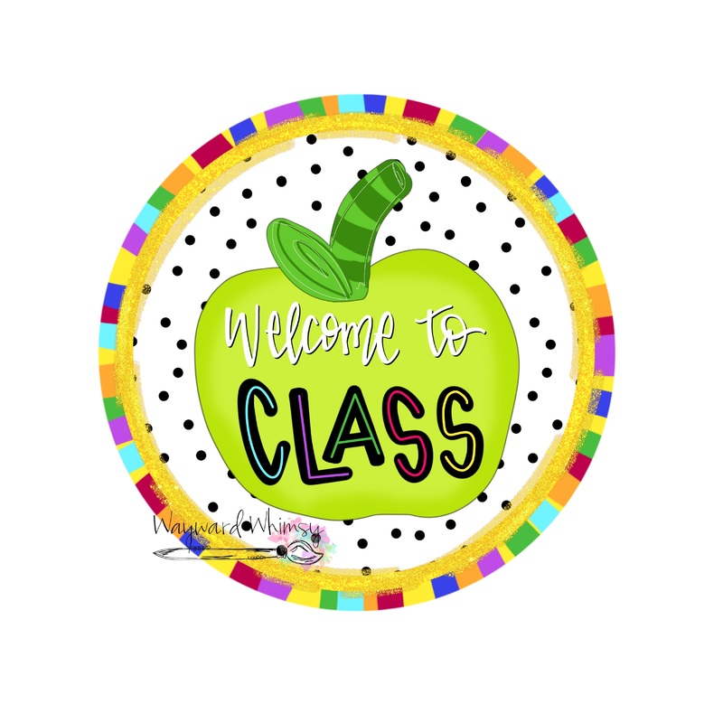 WWW Welcome to Class Apple Round