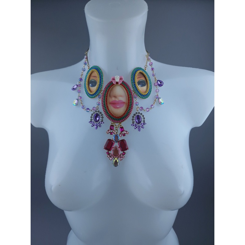 Shwa Bradley Doll Eye Necklace
