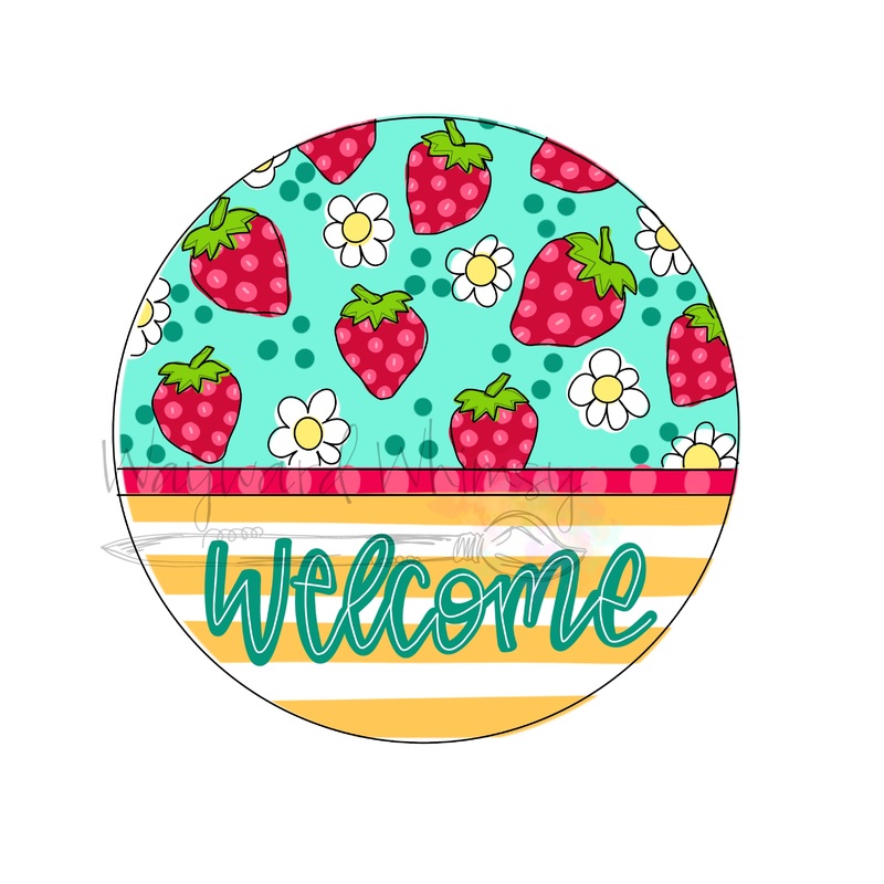 WWW Welcome Strawberry Round|Default Title