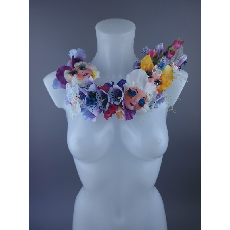 BESPOKE Dollface Flower Neckpiece