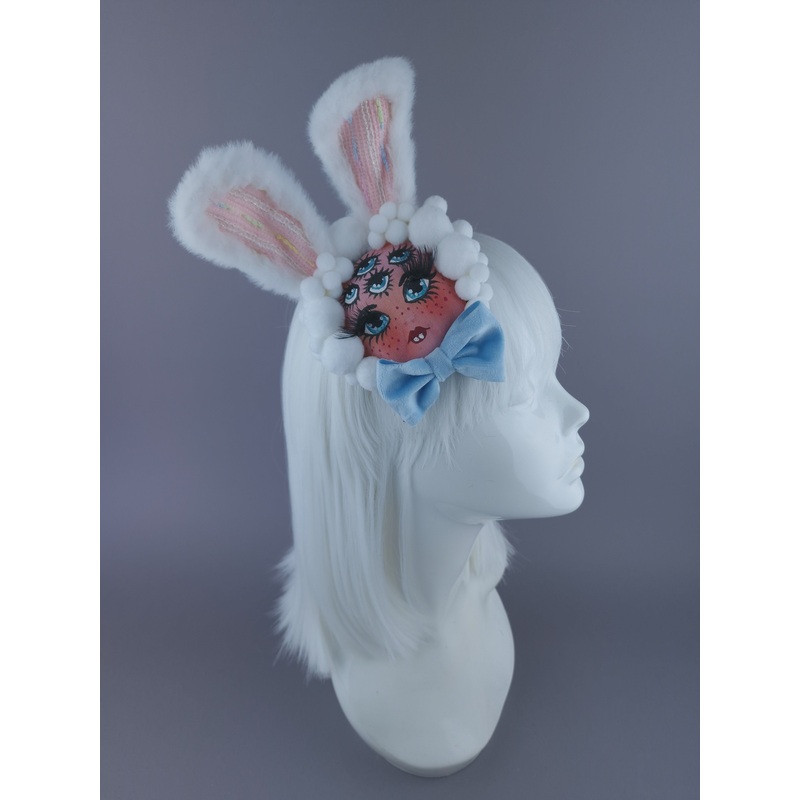 Malocchio Dollface Bunny Ear Mini Fascinator