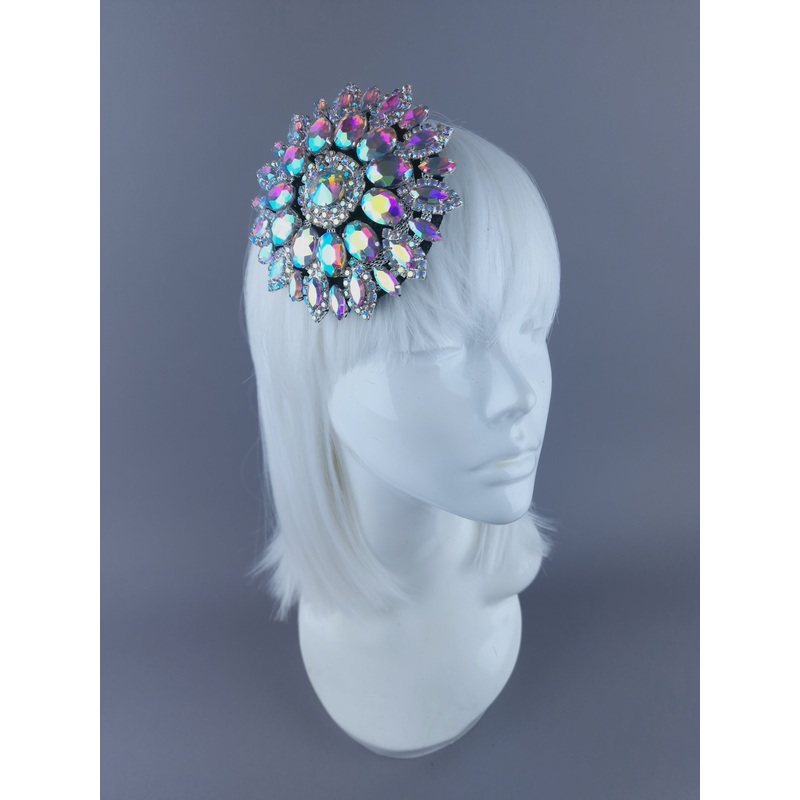 Sparkle Mini iridescent Jewel Fascinator