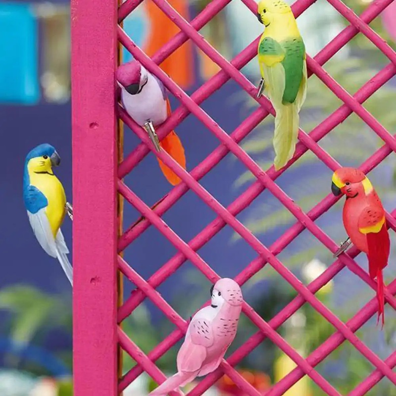 Tropical - Parrot Clip On Decorations
