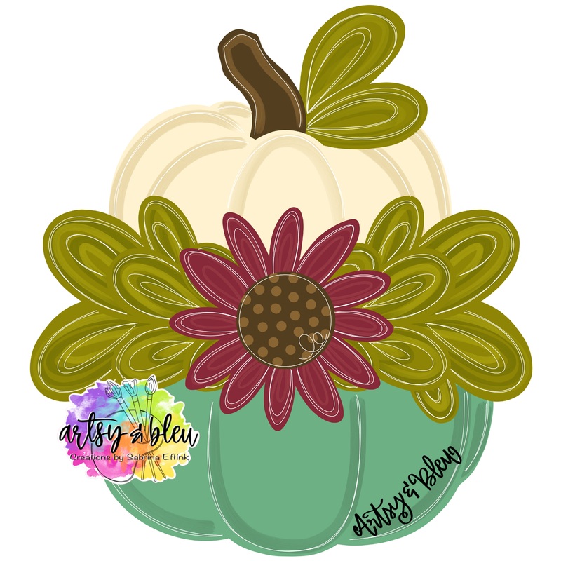 ABL Floral Pumpkin|Default Title