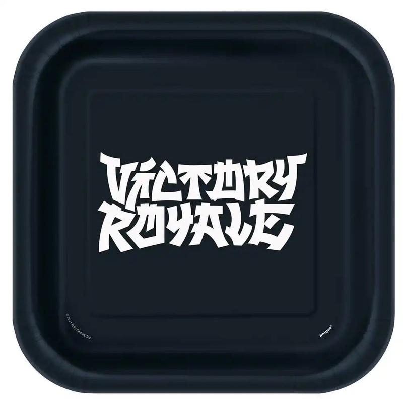 Fortnite Paper Party Plates (x8)