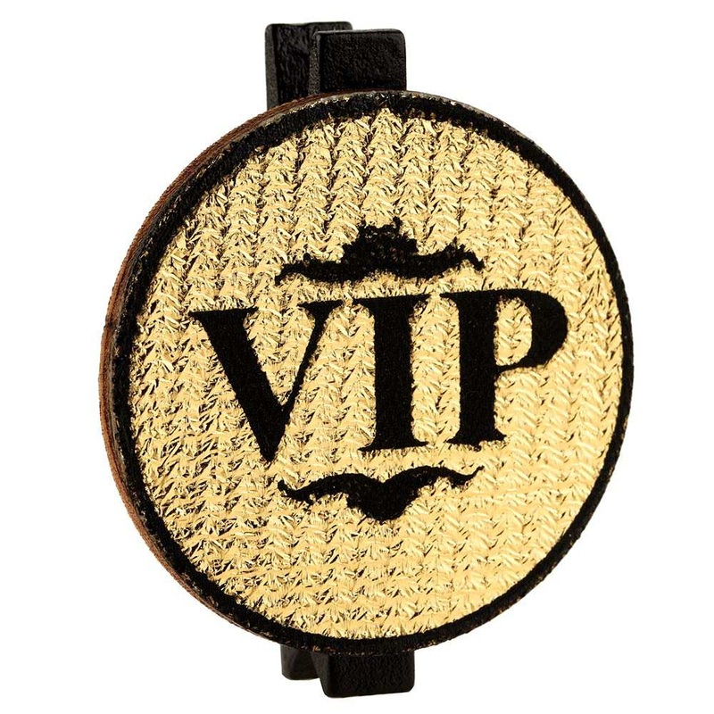 VIP Party Crowned Pegs (x6)