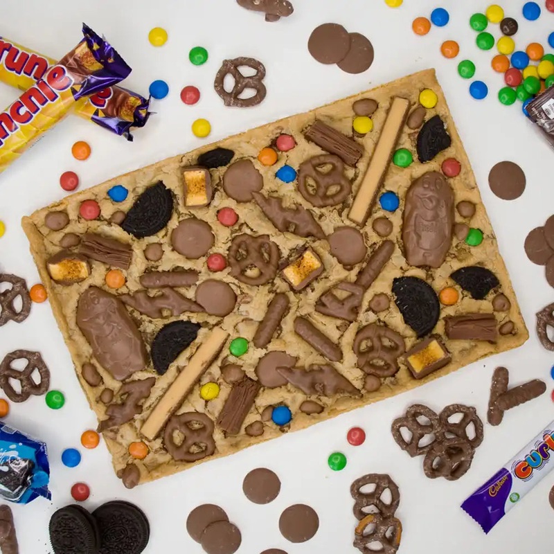 Chocolate Overload Cookie Slab