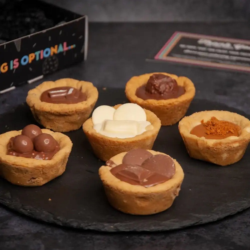 Cookie Cup Box|Mixed Box (1 of each flavour)|Chocco Rocha|Mal-Tease-Ya|Milk Choc|My Kinda Cup|Speculoos|White Choc