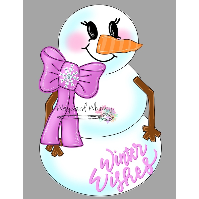 WWW Winter Wishes Snowman|Default Title