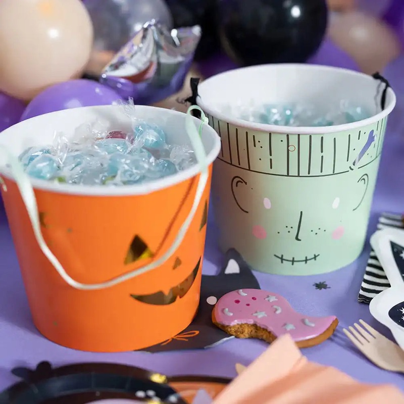 Halloween Treat Buckets (set of 2)
