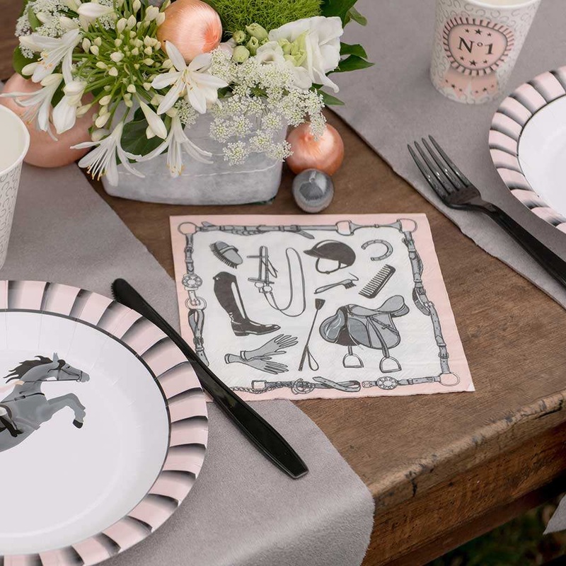 Horse Riding Party Napkins (x20)