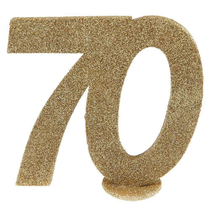 70 Glitter Table Decoration
