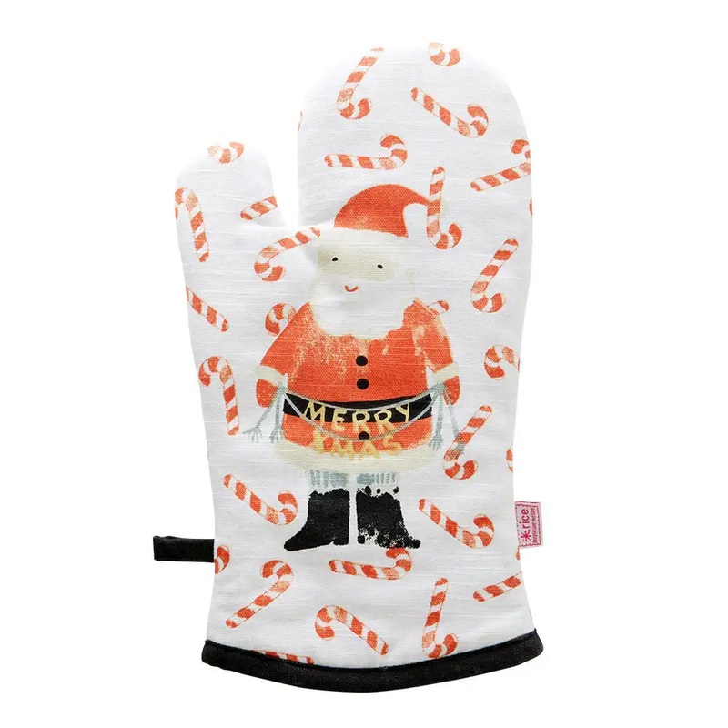 Santa Oven Glove