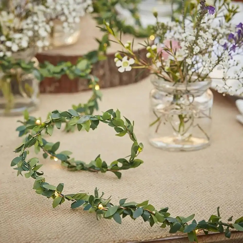 Green Foliage String Lights (2m)