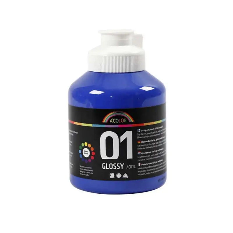 Blue Acrylic Paint (500ml)