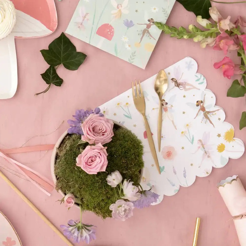 Fairy Garden Paper Napkins (x16)