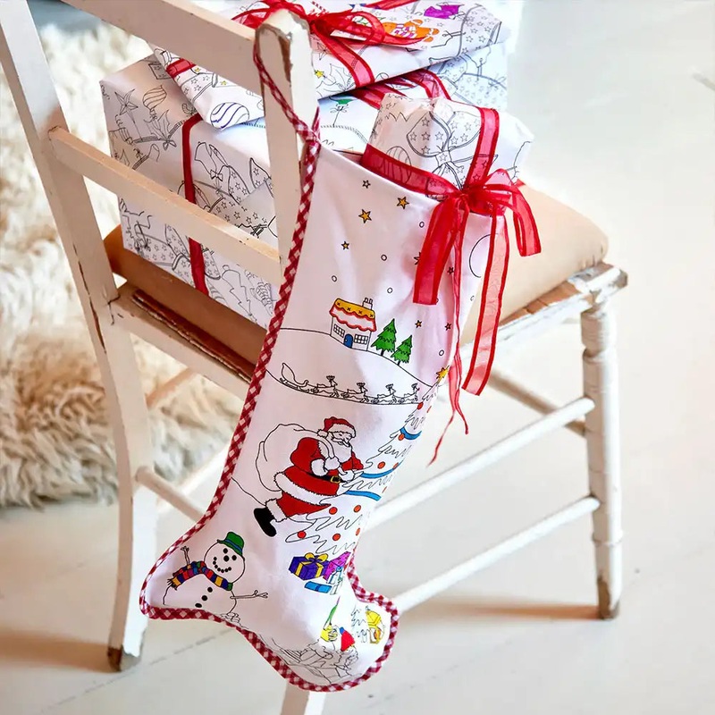 Colour in Christmas Stocking