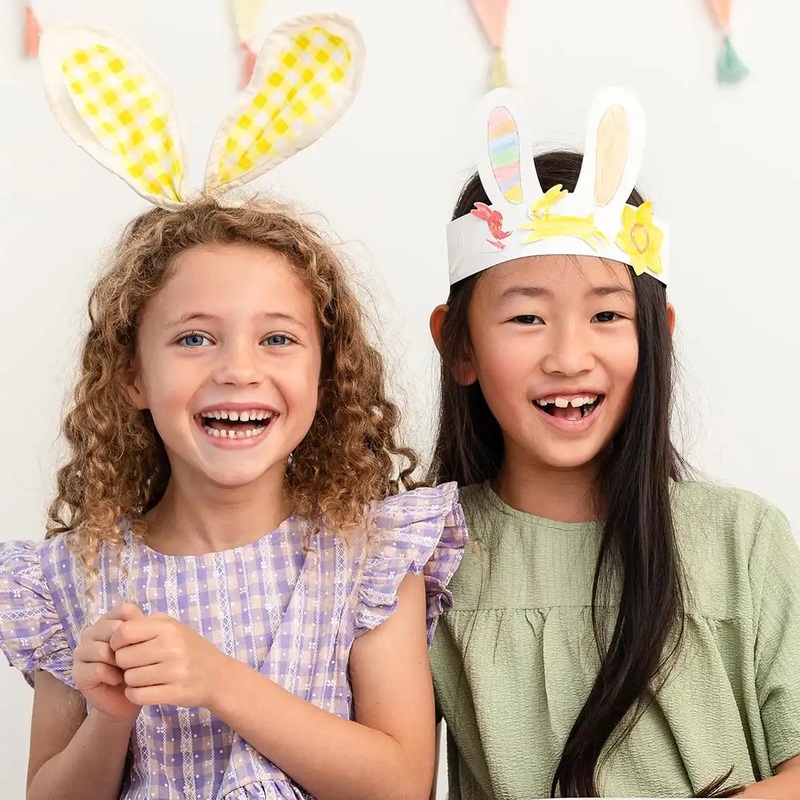 Spring Bunny Ears Headband Making Kit (x6)