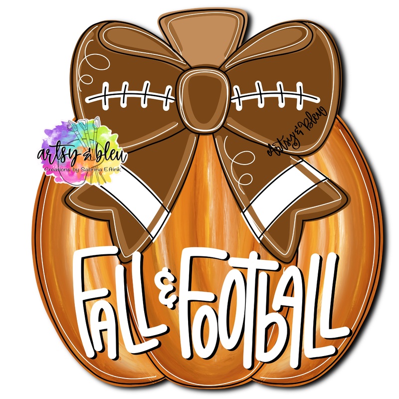 ABL Fall And Football Pumpkin|Default Title