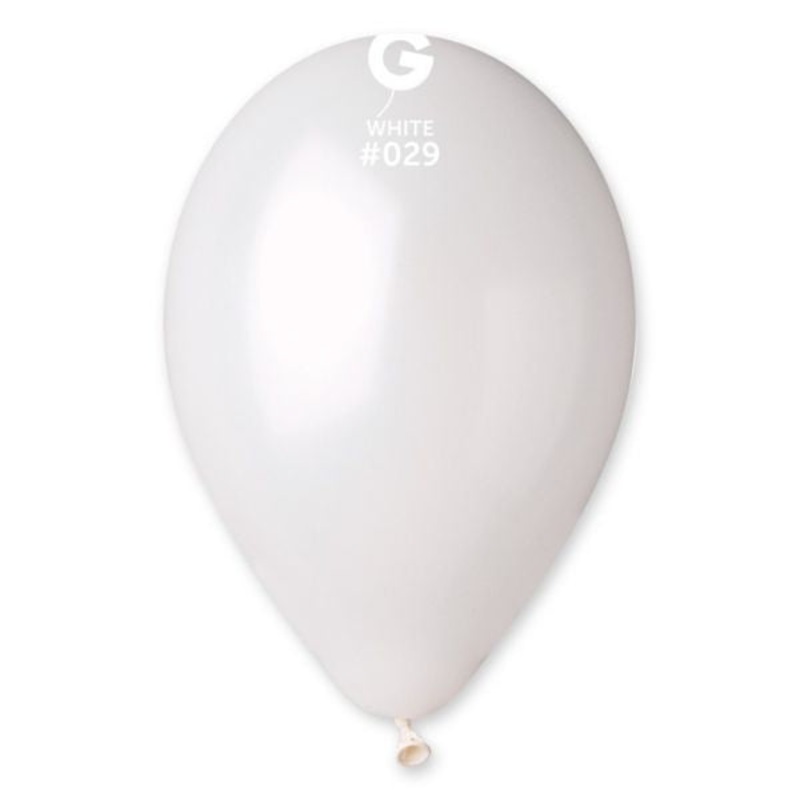 13 LATEX - METALLIC WHITE #029