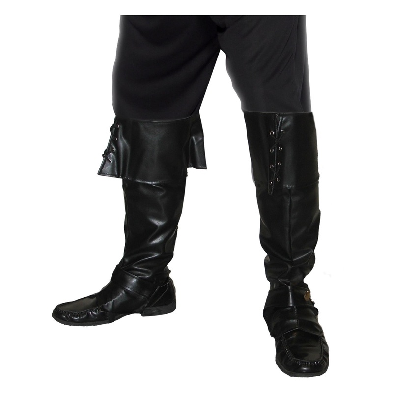 PIRATE BOOTCOVERS - BLACK