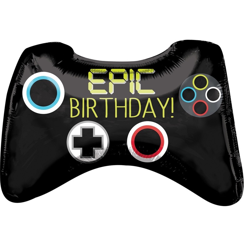 JUMBO FOIL - EPIC BIRTHDAY - CONTROLLER