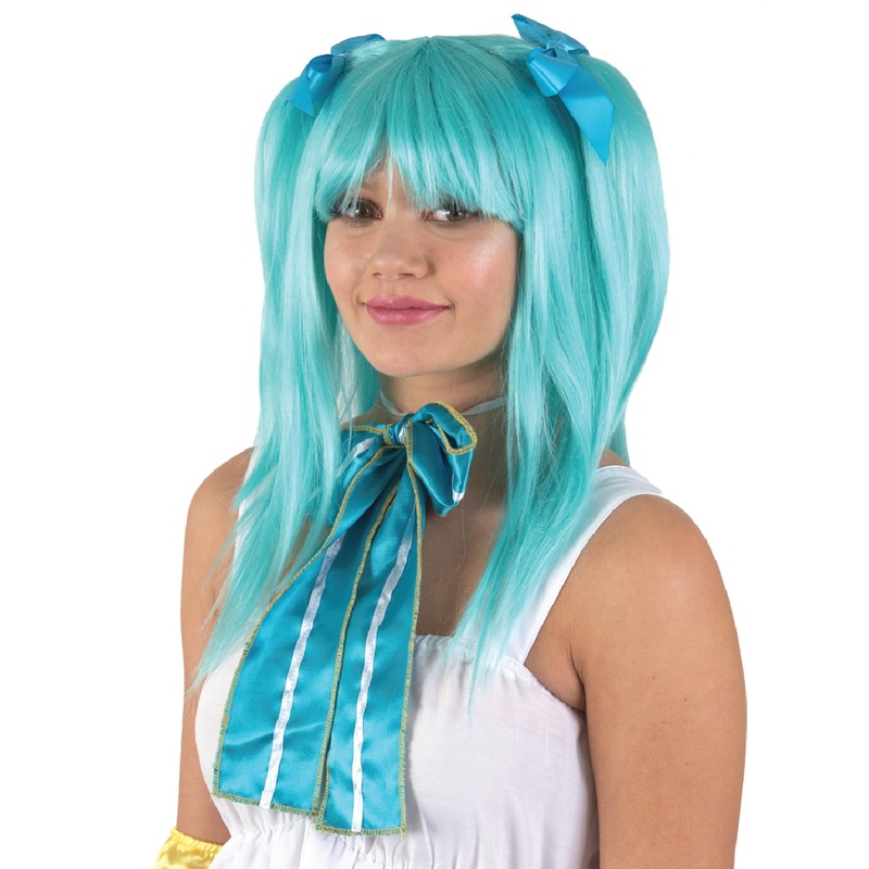 Animation Singer Blue Wig|One Size Fits Most