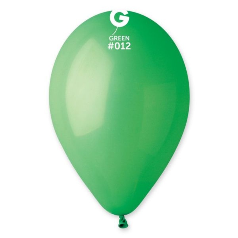 13 LATEX - GREEN #012|NO INFLATION|INFLATED (12-16 HOURS)|INFLATED WITH CLEAR-FLOAT (2-3 DAYS)|INFLATED (12-16 HOURS) & TASSLE WEIGHT|INFLATED WITH CLEAR FLOAT (2-3 DAYS) & TASSLE WEIGHT|Default Title |MWS Options 2