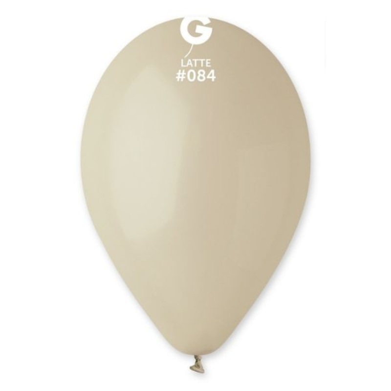 13 LATEX - LATTE #084|NO INFLATION|INFLATED (12-16 HOURS)|INFLATED WITH CLEAR-FLOAT (2-3 DAYS)|INFLATED (12-16 HOURS) & TASSLE WEIGHT|INFLATED WITH CLEAR FLOAT (2-3 DAYS) & TASSLE WEIGHT|Default Title |MWS Options 3