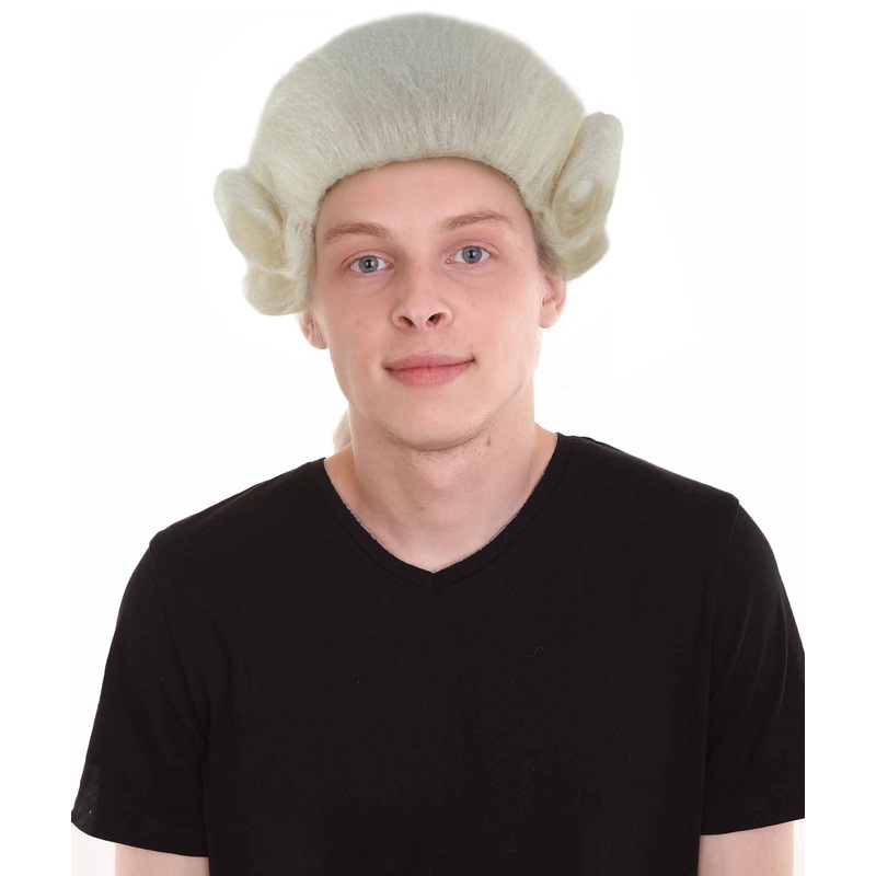 1700s Era Aristocrat Wig | Premium Breathable Capless Cap