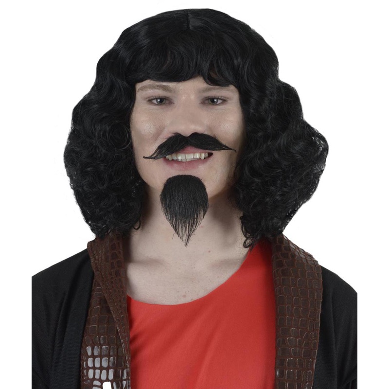 Adult HPO Men's Renaissance Artist Wig, Moustache & Beard for Men - Ideal for Costumes