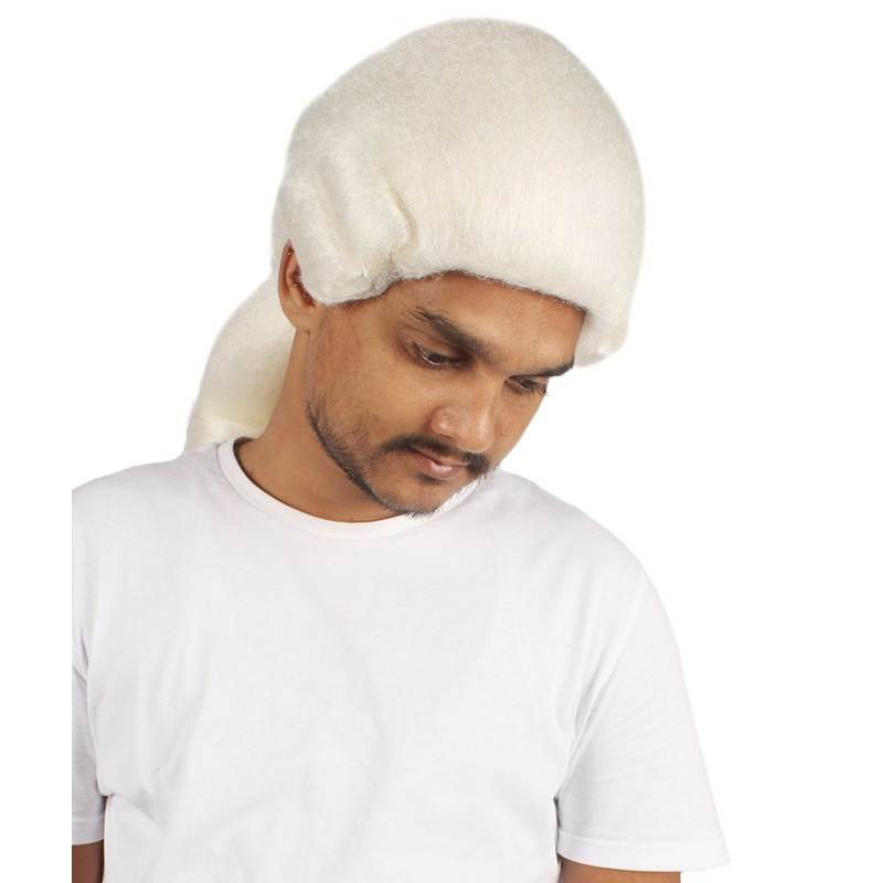 Colonial White Historical Wigs | Premium Breathable Capless Cap