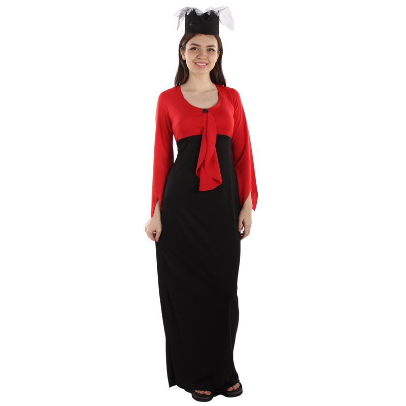 Women's Spider Queen Costume | Red & Black Halloween Costume