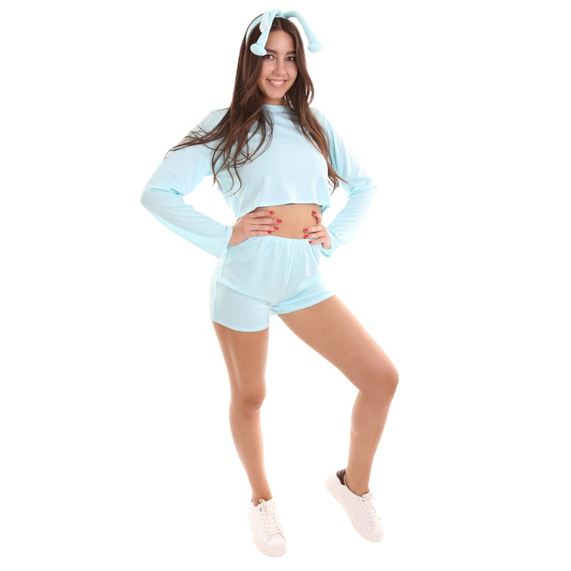 Women's Aliens Costume | Blue Fancy Costume